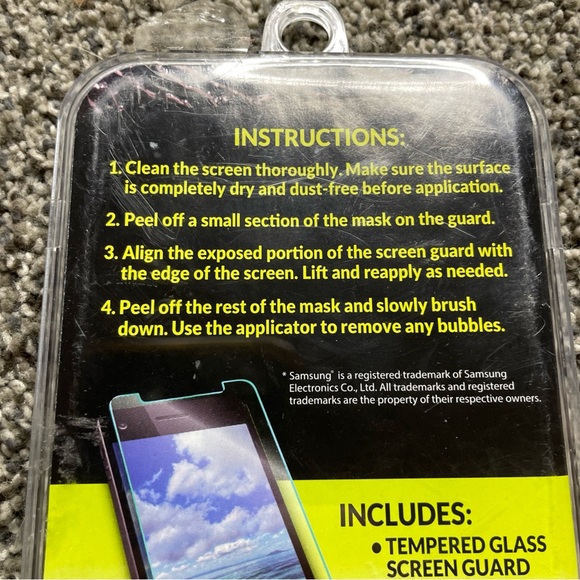 (2) Samsung Galaxy S7 Tempered Screen Guard Shatter Resistant Anti-Fingerprint - Picture 5 of 8